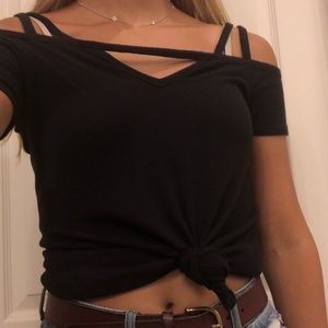American Eagle Black Blouse